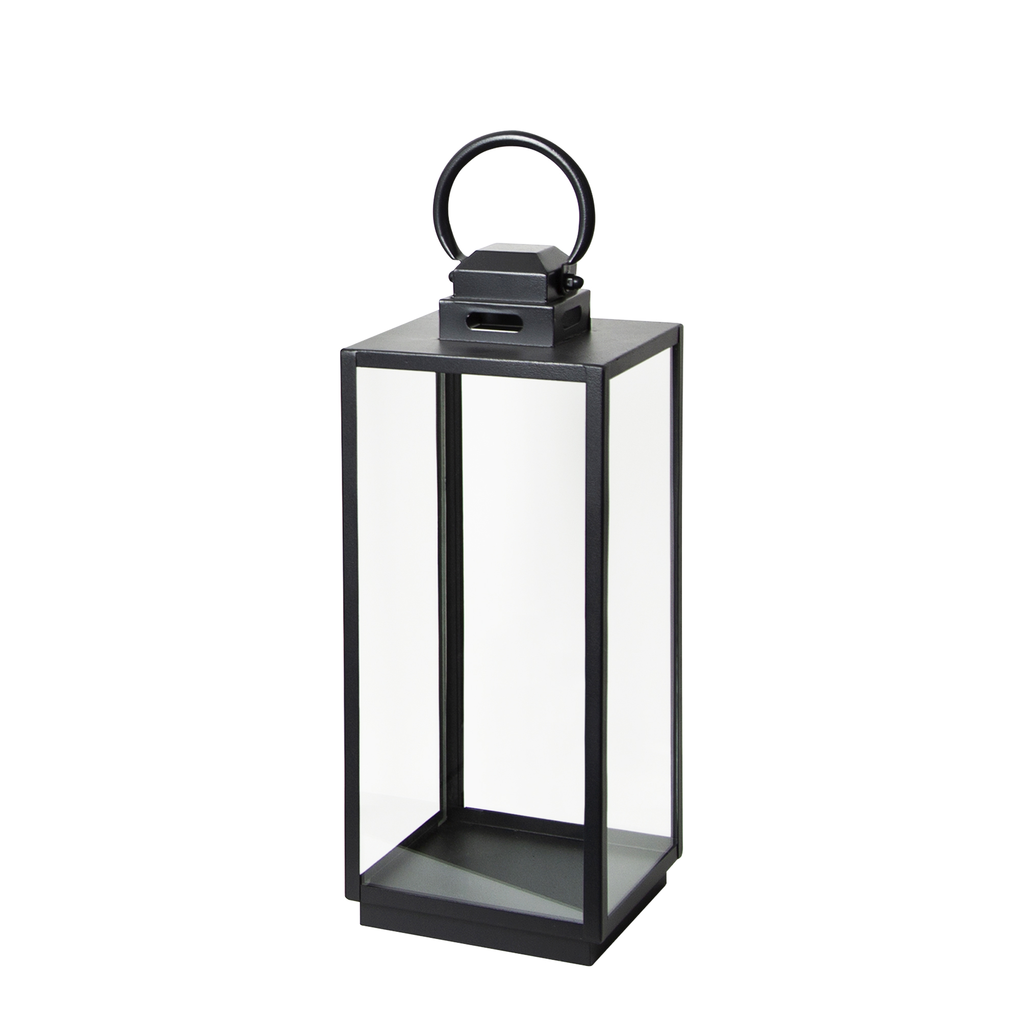 KS Verlichting Michigan Windlicht Zwart Small